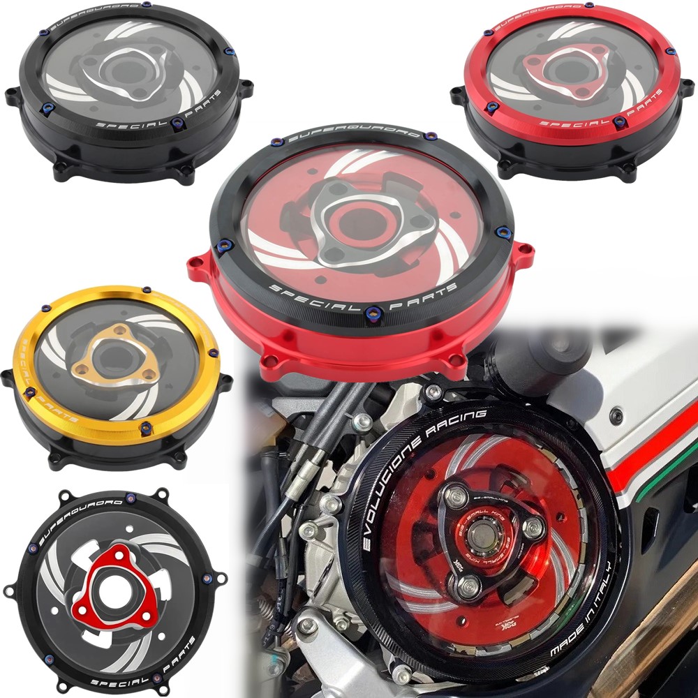 Motorcycle Stator - オートバイクラリティダービーエンジンクラッチカバータイマープロテクタータイミングクランクケースステータキャップ Ducati Panigale959 1299 1199 12-19