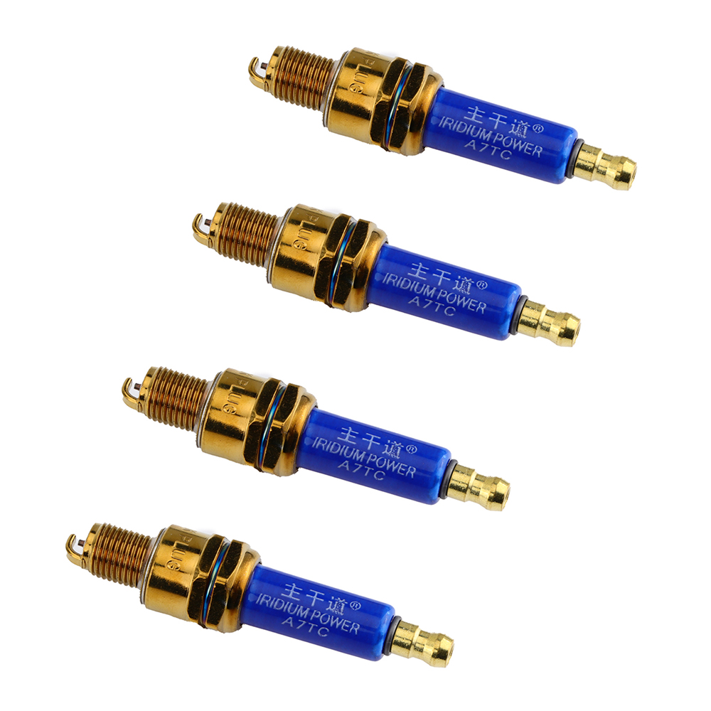 Motorcycle Spark Plug - 高性能イリジウム A7TC スパークプラグ CD70/CD110 GY6 50cc-150cc