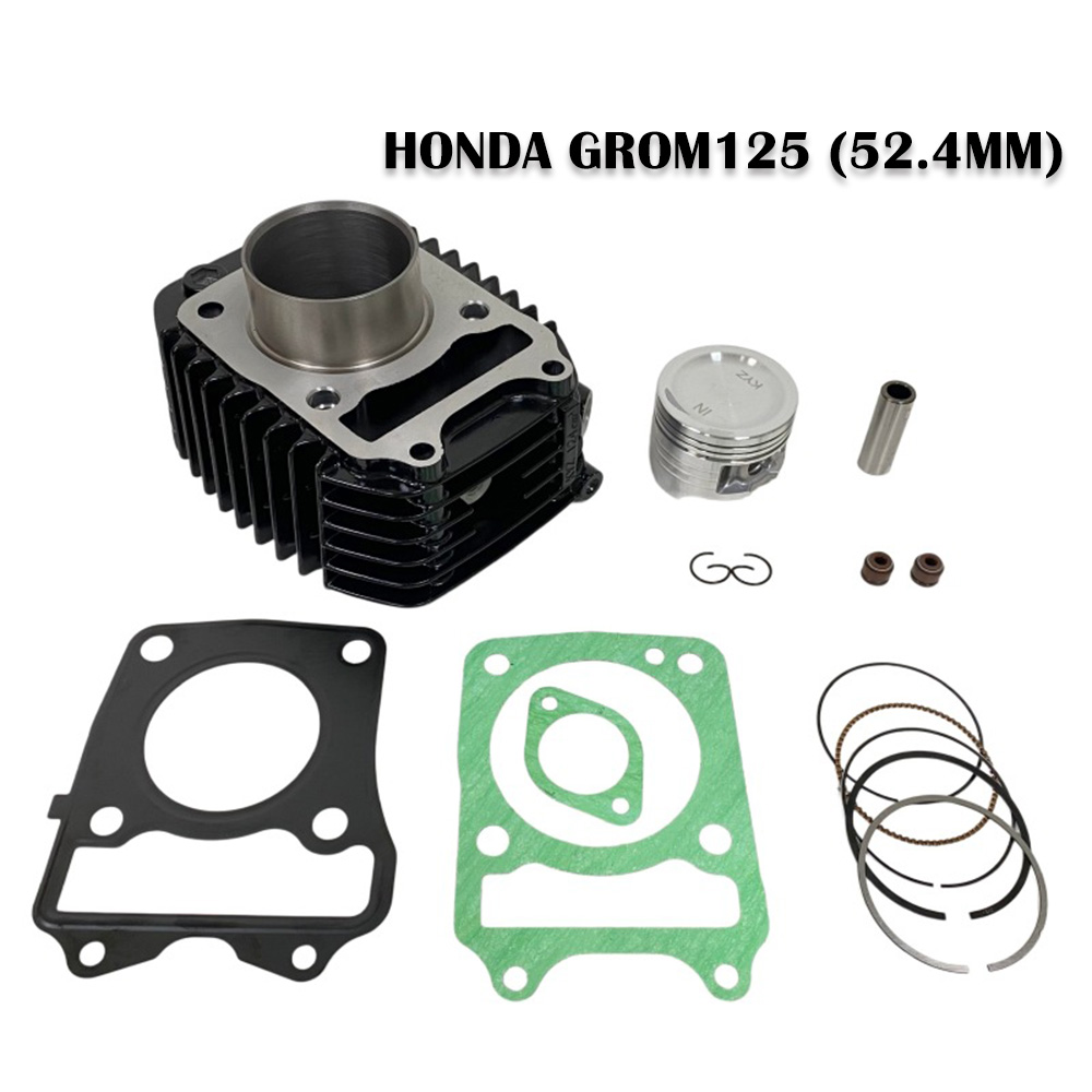 Motorcycle Piston - ホンダ グロム125 MSX125 KYZ125用 モーターエンジン 52.4mm