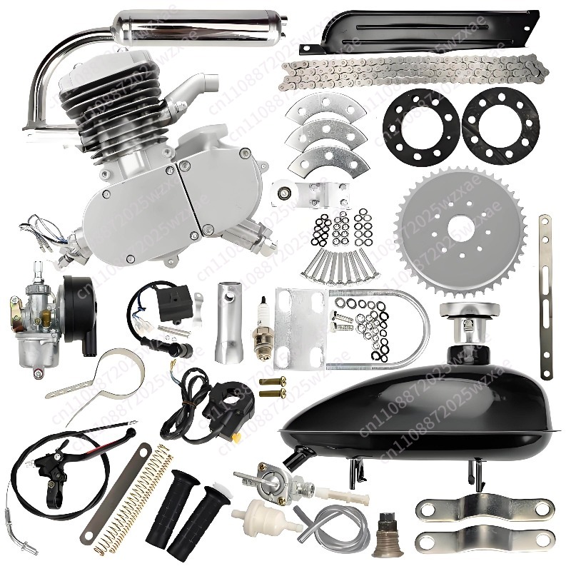 Motorcycle Engine Kit - 自転車改造パーツ 2ストローク 50 80 100CCエンジン 小型車両キット