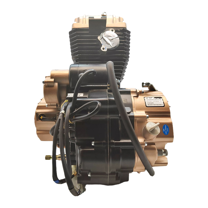 Motorcycle Engine Parts - 宗申CG200cc単気筒5速スタートレバー空冷式4ストロークエンジン、オートバイ・三輪車部品アクセサリー用