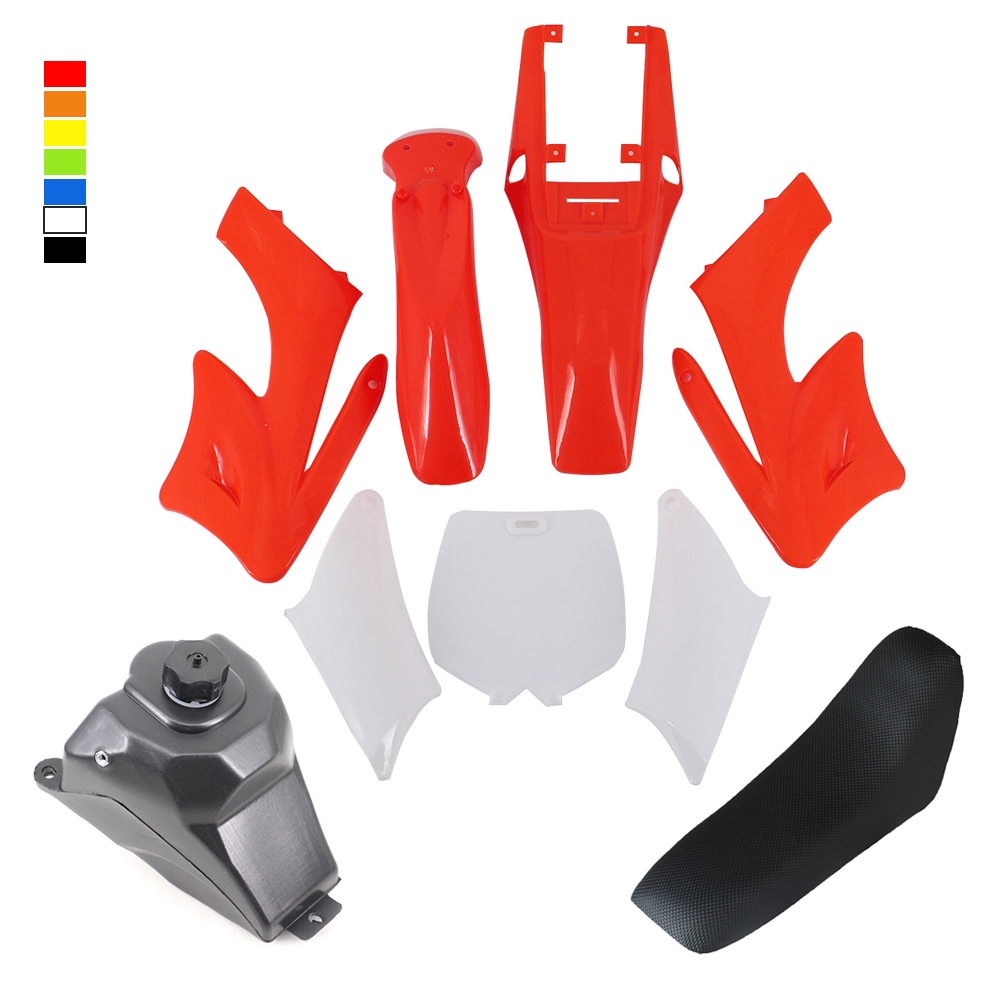 オートバイプラスチックカバーフェアリングキットマッドガードフ - Motorcycle Engine Kit のレビューと価格