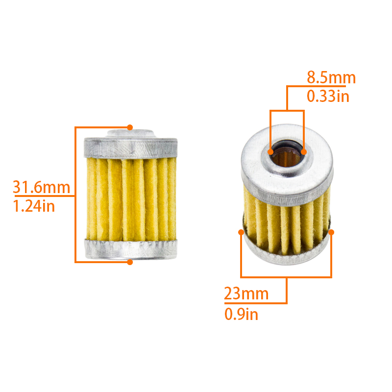オートバイオイルフィルターヤマハ YB125 YBR125  - Motorcycle Oil Filter のレビューと価格
