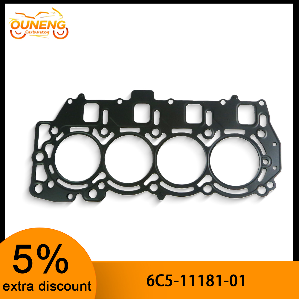 シリンダーヘッドガスケット 6C5-11181-01 ヤマハ - Engine Cylinder Head のレビューと価格